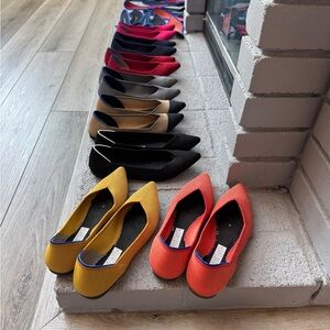 Rothy's Women's Flats - the point - size 7.5 newly washed. $60 per pair!